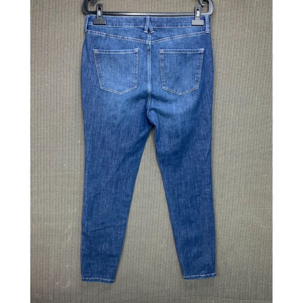Lauren Conrad Womens Size 12 Blue Skinny Fit Denim Jeans - Picture 2 of 10